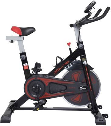 Lifelong LLF45 LLF45 FIT PRO EXERCISE SPIN BIKE Upright Stationary Exercise Bike Black