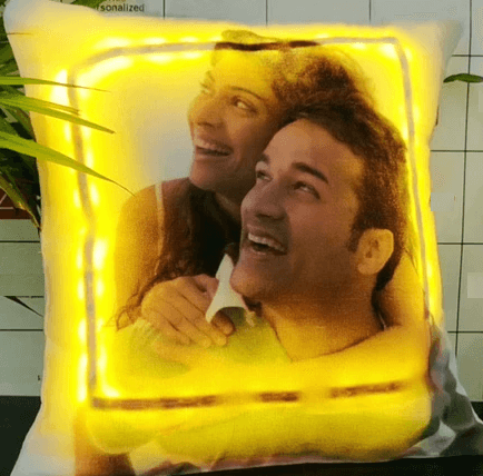 Customized on sale led pillow